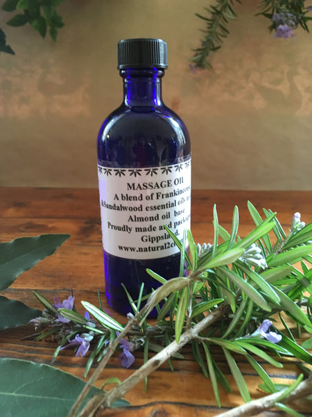 Massage Oil Frankincense and Sandalwood